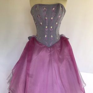 Prom/ Quinseanera Yellow Dress